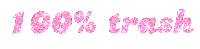 glitter text Sticker