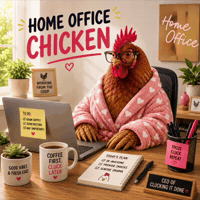Work Chicken GIF