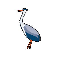 CanalRiverTrust canal heron canal river trust canal and river trust Sticker