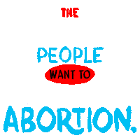 Womens Rights Abortion Sticker by Creative Courage