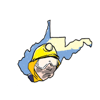 West Virginia House Sticker by Creative Courage