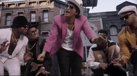 Happy Uptown Funk GIF by Bruno Mars