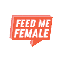 Feed Me Logo Sticker by takeepfit