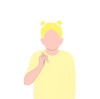 Sign Language Amarillo Sticker by talkinghands