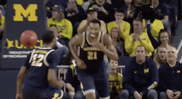 College Basketball GIF by Michigan Athletics