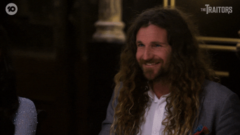 Laugh Threat GIF by The Traitors Australia