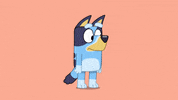 officialblueytv point pointing bluey GIF