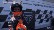 Happy Number One GIF by MotoGP™