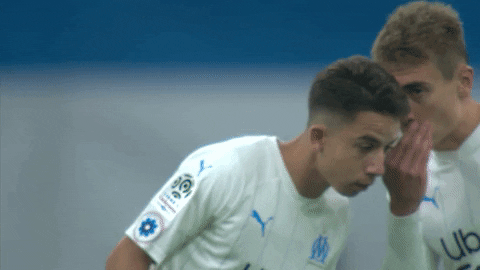 Talking Maxime Lopez GIF by Olympique de Marseille