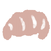 Croissant Sticker