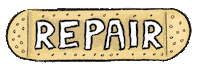First Aid Text Sticker by Tolmeia Gregory
