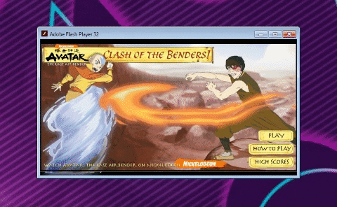 downloadhoy giphygifmaker descargar juego clash of the benders GIF