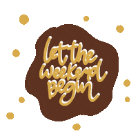 Weekend Sticker by eerseart