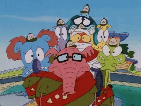 rockos modern life nicksplat GIF