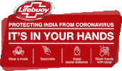 lifebuoyglobal do the lifebuoy its in your hands Sticker
