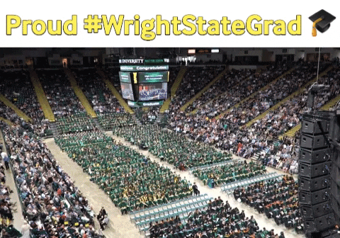 I Did It College GIF by Wright State University