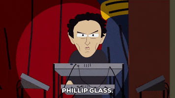 hosting phillip glass GIF by South Park 