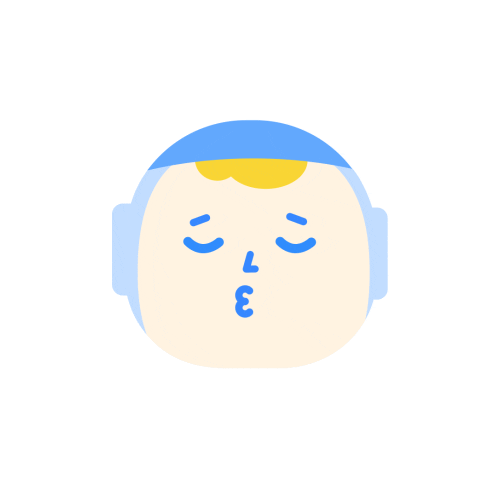 Happy Whistle Sticker by Snapask