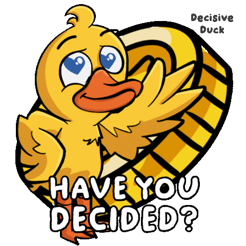 Decide Have You Sticker by VeeFriends