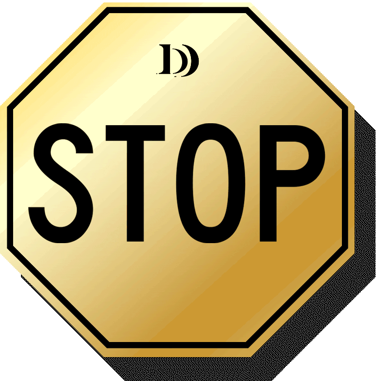 Stop Free Merch Sticker by Demesmin and  Dover