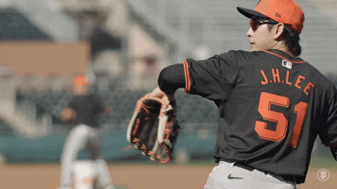 Throwing Giants Baseball GIF by San Francisco Giants