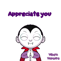 Halloween Thank You Sticker by VeeFriends