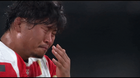 Sad Japan Rugby GIF by World Rugby
