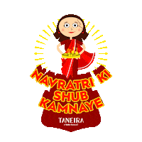 TaneiraSarees navratri happynavratri taneirasarees taneira Sticker