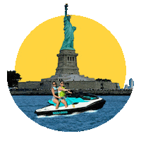 New York Ny Sticker by Jersey Jet Ski