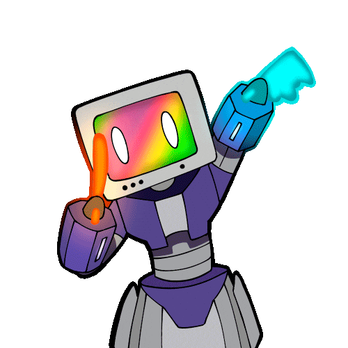 Happy Chibi Sticker