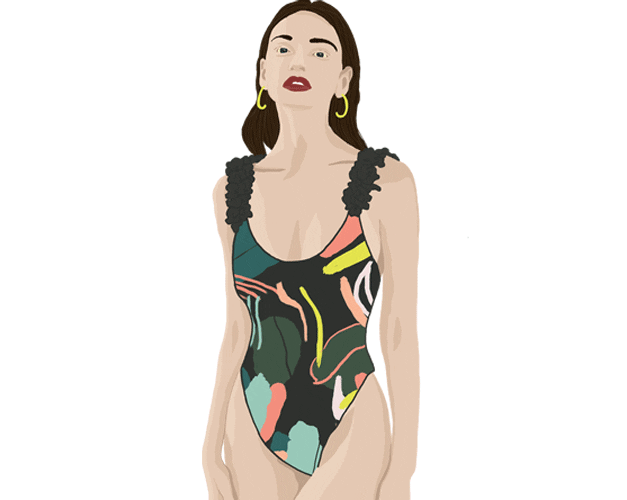 brumaestudio giphyupload moda bikini tropical Sticker
