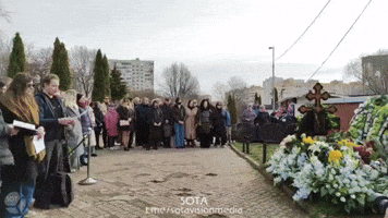 Memorial Service Held at Navalny's Grave 40 Days After his Death