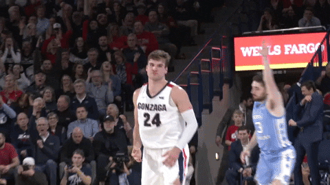 GonzagaBulldogs giphyupload celebration basketball okay GIF