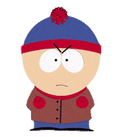 Damn It Stan Marsh Sticker by South Park