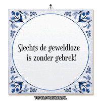 Rust Sticker by Tegelspreuken.nl