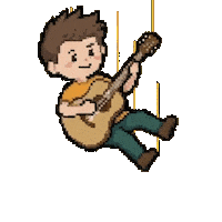 Guitarist Fallingdown Sticker by Guitar Concept