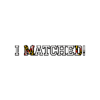 Maryland I Matched Sticker by UMSOMAdmissions