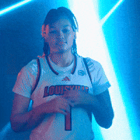 Womens Basketball Go Cards GIF by Louisville Cardinals