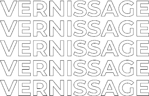 Vernissage Sticker by MeetFrida
