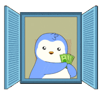 Black Friday Money Sticker by Pudgy Penguins