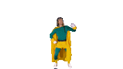 Dress Up Super Hero Sticker