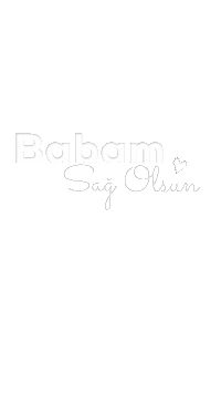 Babam Sticker