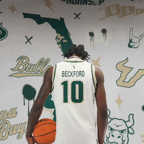 South Florida Basketball GIF by USF Athletics