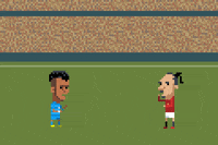 manchester united soccer GIF by 8bit Football