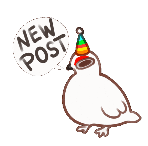 Party New Post Sticker