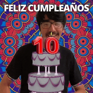 ¡Feliz 10.º cumpleaños!