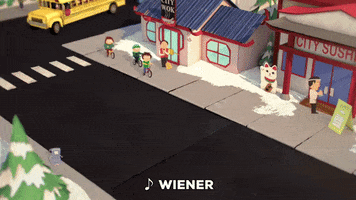 school bus cars GIF by South Park 