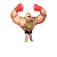 Pixel Fighting Sticker by Smolverse
