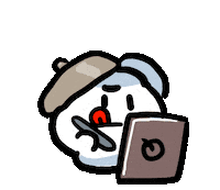 cankingsketch 努力 畫畫 canking 空罐王 Sticker