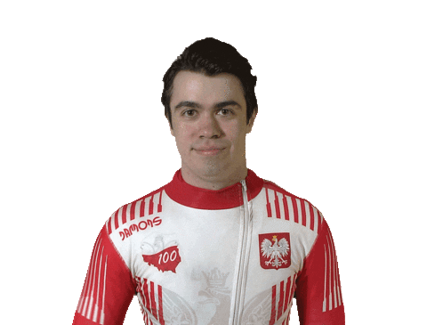 Skeleton Poland Sticker by IBSF Sliding